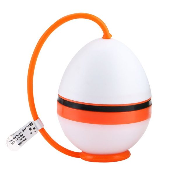 2 PCS LED Portable Lantern Camping Light Silicone Lanyard Hanging Tent Lamp (Orange) - Image 2