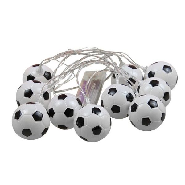 1m 10 LEDs Football Lantern String KTV Creative LED Decorative Light (Colors Light) - Image 5