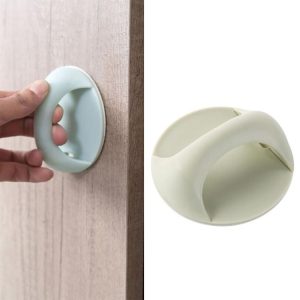 Multifunctional Plastic Furniture Door Handle Cabinet Pulls (Green)