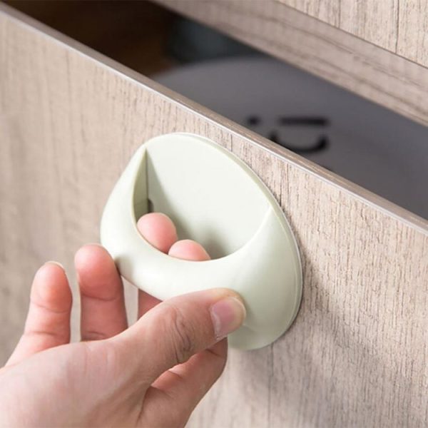 Multifunctional Plastic Furniture Door Handle Cabinet Pulls (Green) - Image 5