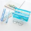 Cute Whale Pencil Case Creative Transparent Pen Case School Office Supplies Stationery (Transparent Whale) - Image 6