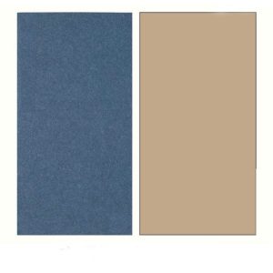 Kraft Traveler Notebook Vintage Notebook Handmade Journal Genuine Leather Diary, Size: 12x21cm (Blue Kraft)