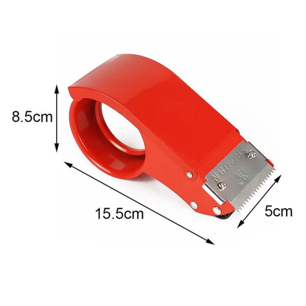 Carton Baler Device Cutter Sealing Machine Tape Dispenser Sealer Holder, Size: 2-inch iron cutter (48mm) - Image 4