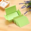 Memory Cards Blank DIY Graffiti Word Cards Small Memo Pad Blocks Memorandum Note Word Cards (Green) - Image 2