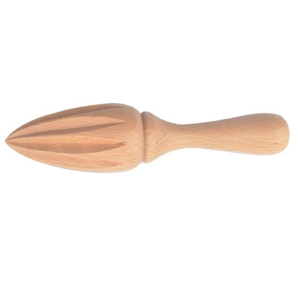 Wooden Squeezer Juicer Fruit Juice Extractor Reamer Lemon Cone Multifunctional Kitchen Tool - Image 5