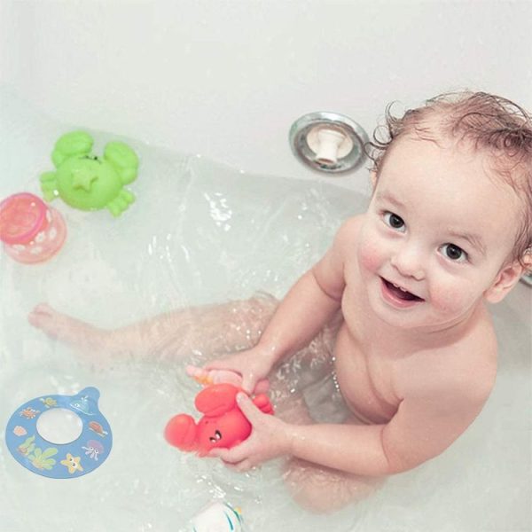 Sewer Floor Drain Pool Plug Silicone Waterproof Bathtub Plug (Snowflake) - Image 5