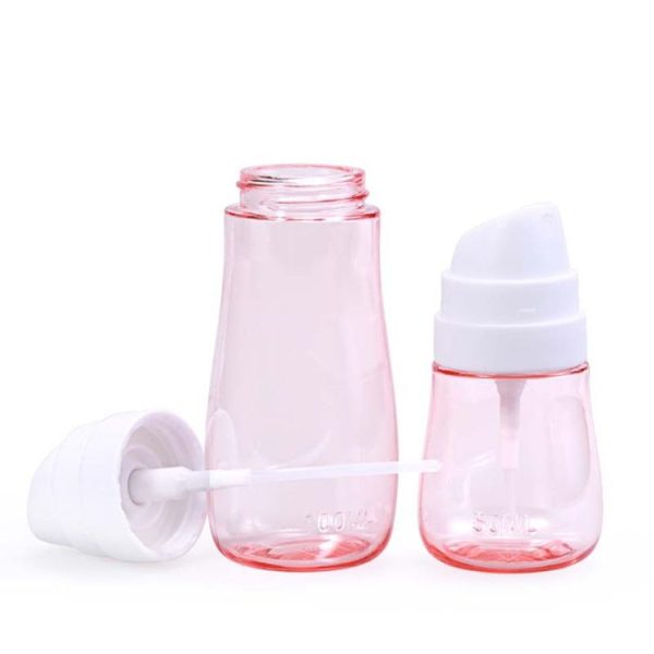 50ml Alcohol Sprayer Disinfection Bottle Press-type Portable Travel Emulsion Cosmetics Sub-bottle Spray Bottle (White) - Image 4