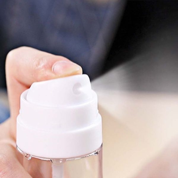 50ml Alcohol Sprayer Disinfection Bottle Press-type Portable Travel Emulsion Cosmetics Sub-bottle Spray Bottle (White) - Image 6