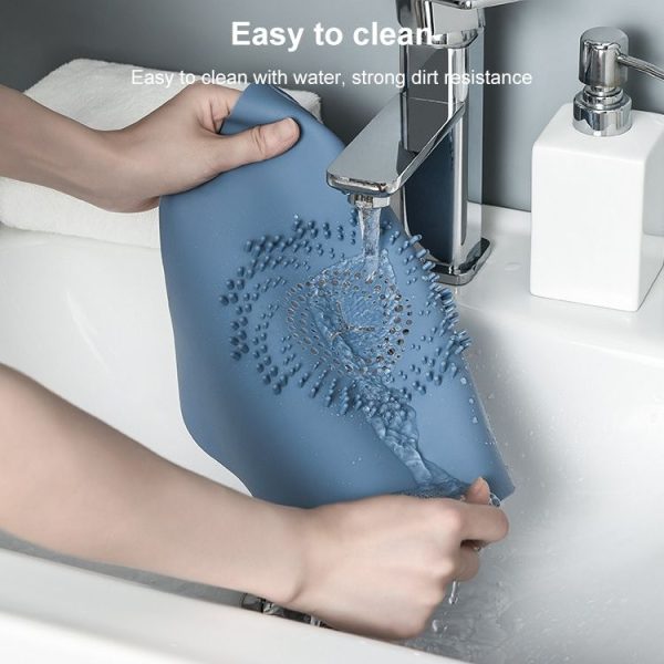 Household Sewer Deodorant Cover Sealing Plug Silicone Toilet Floor Drain Deodorant (Transparent White) - Image 7