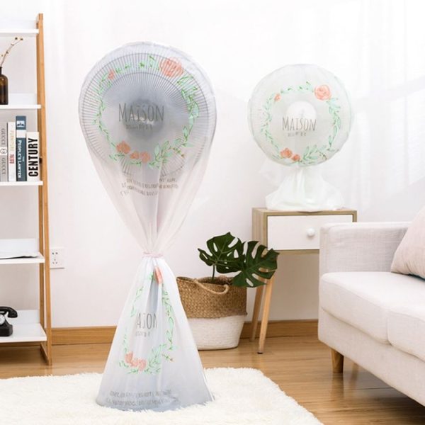 Basedidea Electric Fan Dust Proof Waterproof Cover Children Safety (Fawn) - Image 3