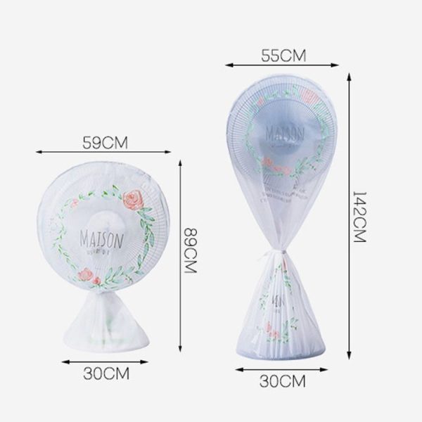 Basedidea Electric Fan Dust Proof Waterproof Cover Children Safety (Fawn) - Image 6