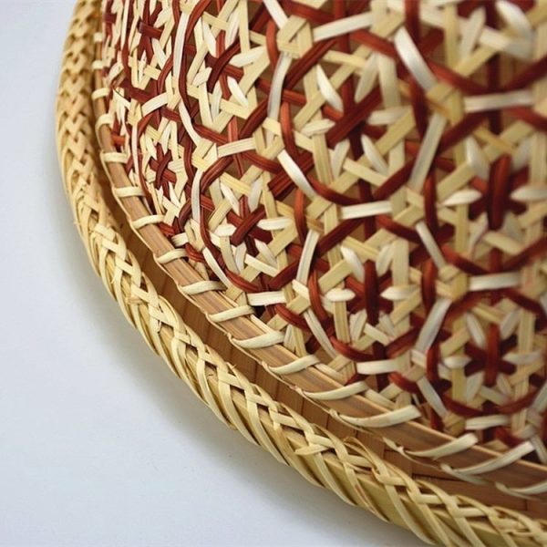 Creative Handmade Bamboo Home Table Food Cover Dome, Size: Small 30cm - Image 5