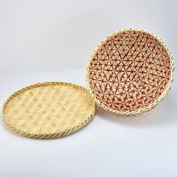 Creative Handmade Bamboo Home Table Food Cover Dome, Size: Small 30cm - Image 7