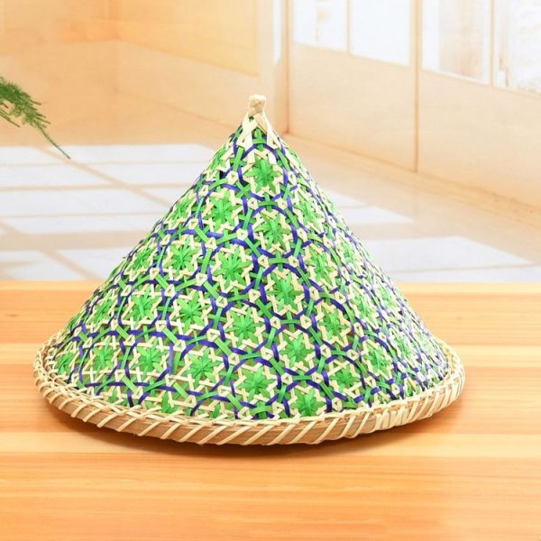 Creative Handmade Bamboo Home Table Food Cover Steeple, Size: Small 30cm - Image 3