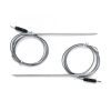 LCD Digital Food Thermometer with Dual Probe Sensors Timer (Black) - Image 6