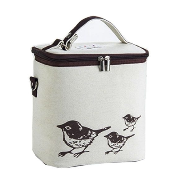 Cartoon Pattern Portable Refrigerated Insulated Food Picnic Lunch Bag - Image 2