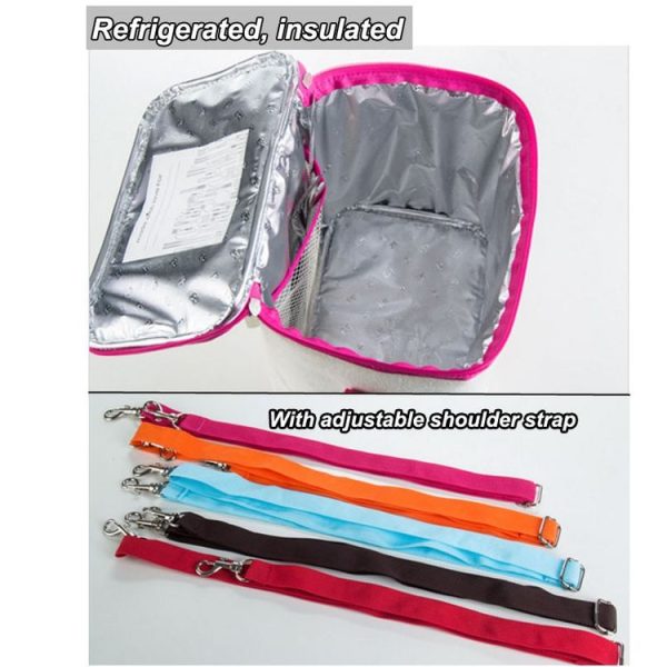Cartoon Pattern Portable Refrigerated Insulated Food Picnic Lunch Bag - Image 4