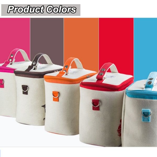 Cartoon Pattern Portable Refrigerated Insulated Food Picnic Lunch Bag - Image 5