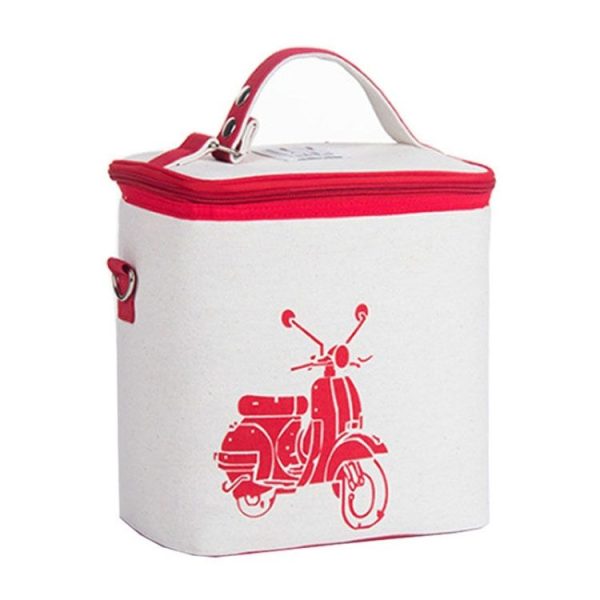 Cartoon Pattern Portable Refrigerated Insulated Food Picnic Lunch Bag
