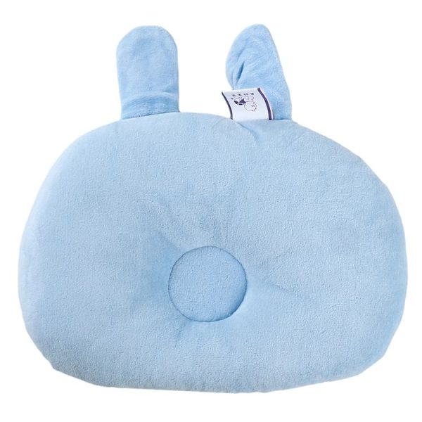 Cotton Breathable Newborn Infant Head Protection Cushions (Blue) - Image 3