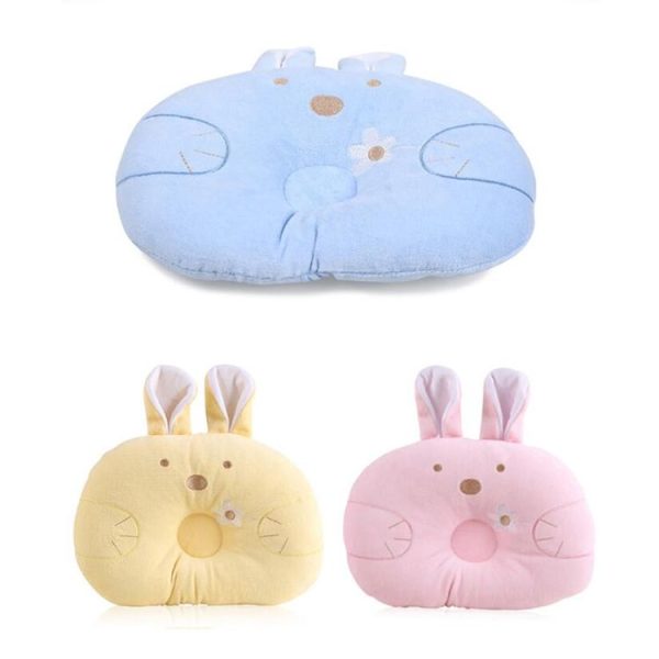 Cotton Breathable Newborn Infant Head Protection Cushions (Blue) - Image 6