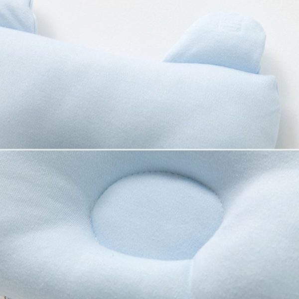 Cartoon Newborn Anti-Heading Pillow (Blue) - Image 5