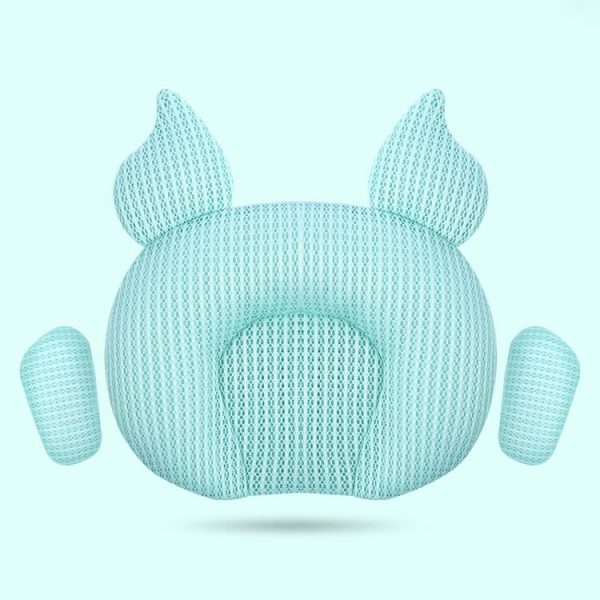 Baby Pillow Breathable U-shaped Shaping Latex Pillow (Green)