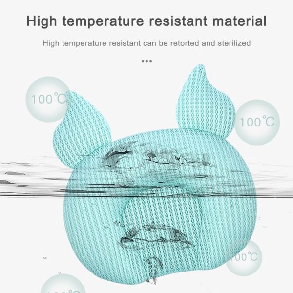 Baby Pillow Breathable U-shaped Shaping Latex Pillow (Green) - Image 9