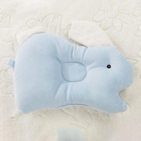 Rabbit Shape Baby Pillow (Blue) - Image 2