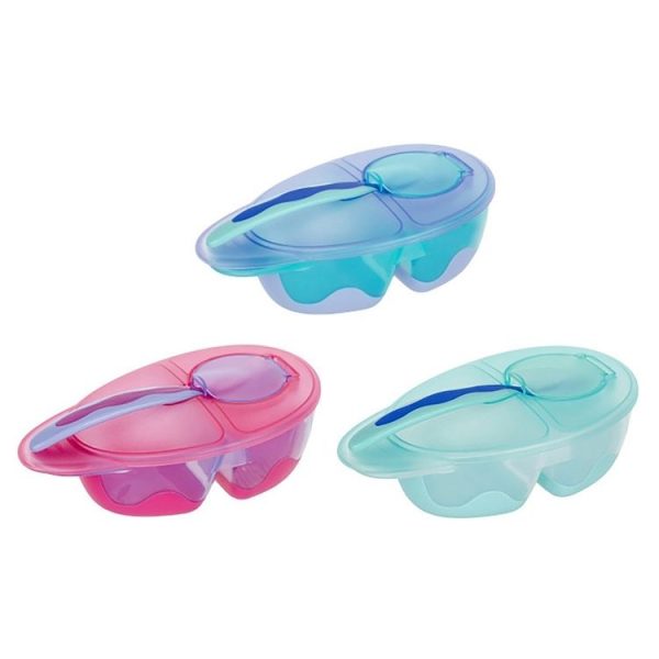 Baby Fashion Food Bowl Set (Rose Red) - Image 2