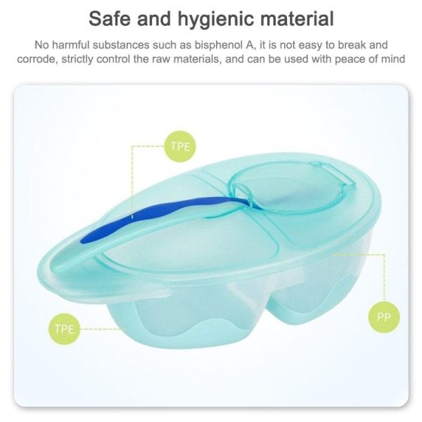 Baby Fashion Food Bowl Set (Rose Red) - Image 6