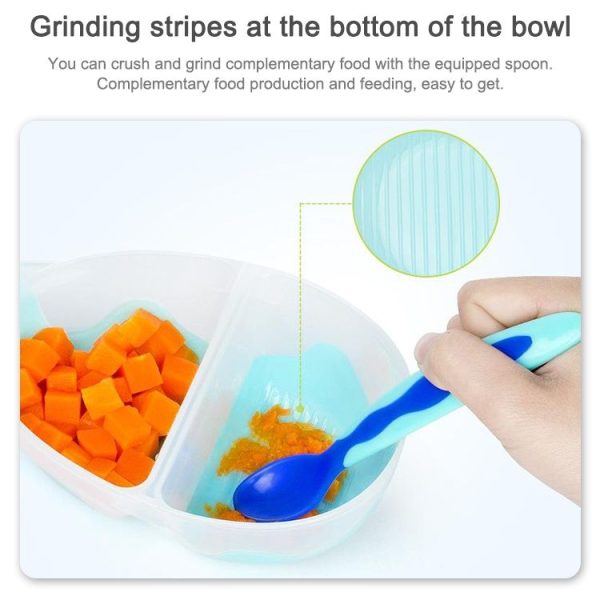 Baby Fashion Food Bowl Set (Rose Red) - Image 7