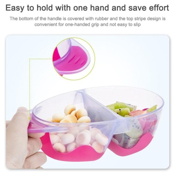 Baby Fashion Food Bowl Set (Rose Red) - Image 8
