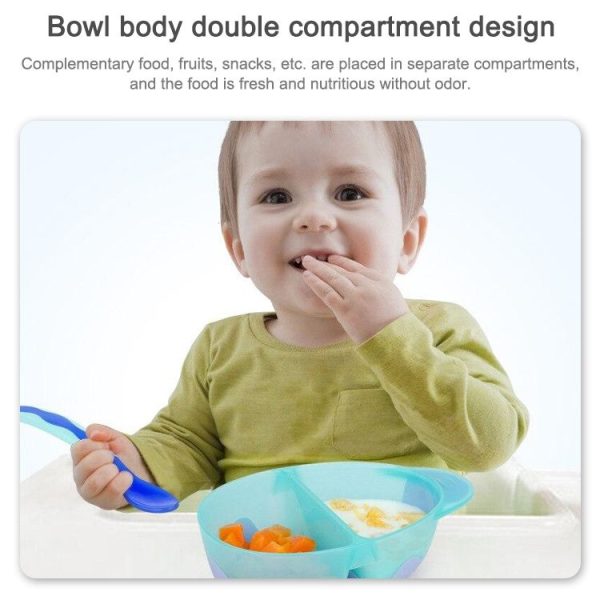 Baby Fashion Food Bowl Set (Rose Red) - Image 9