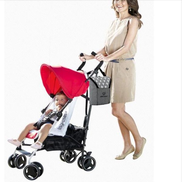 Baby Bottle Bags Insulation Bag Warmer Bottle Travel Bag, Style: Arrow diaper bag - Image 3