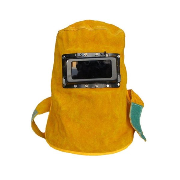 Lightweight Cowhide Electric Welding Protective Mask Work Helmet Full Protective Cap - Image 7