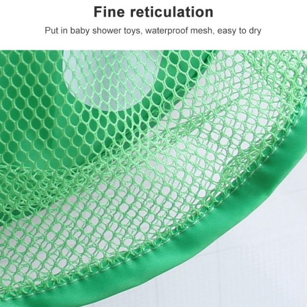 Baby Shower Toys Storage Organizer Kids Toy Storage Mesh Set For Bathroom (Frog) - Image 5