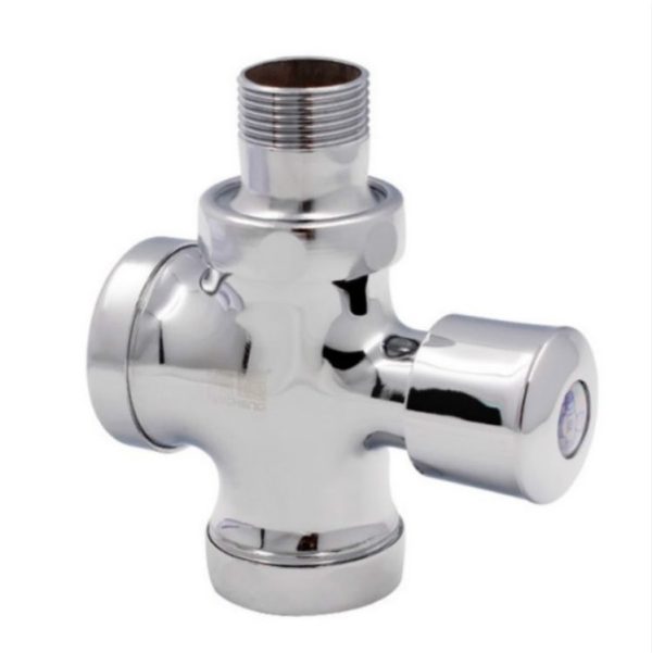 Stool Flush Valve Urinal Delay Valve Hand Press Flush Valve, Style: 25 mm Alloy Small