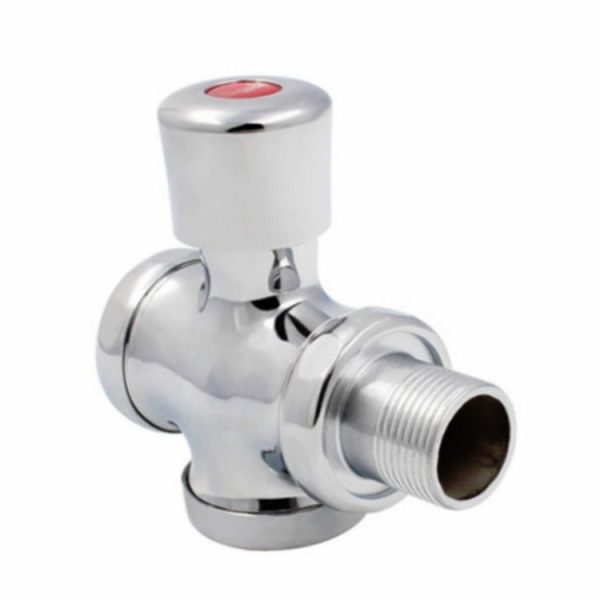 Stool Flush Valve Urinal Delay Valve Hand Press Flush Valve, Style: 25 mm Alloy Small - Image 2