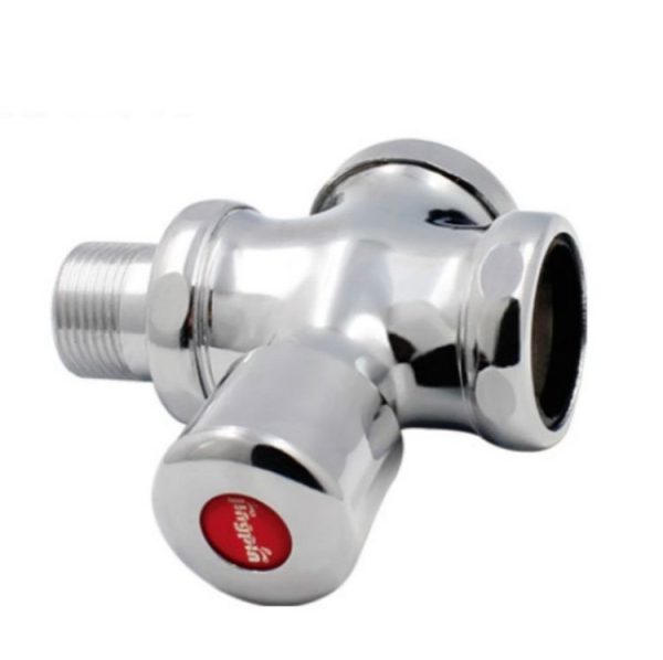 Stool Flush Valve Urinal Delay Valve Hand Press Flush Valve, Style: 25 mm Alloy Small - Image 4
