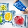 15 Grids DIY Big Ice Cube Mold Square Shape Silicone Ice Tray Fruit Ice Cream Maker (Green) - Image 8