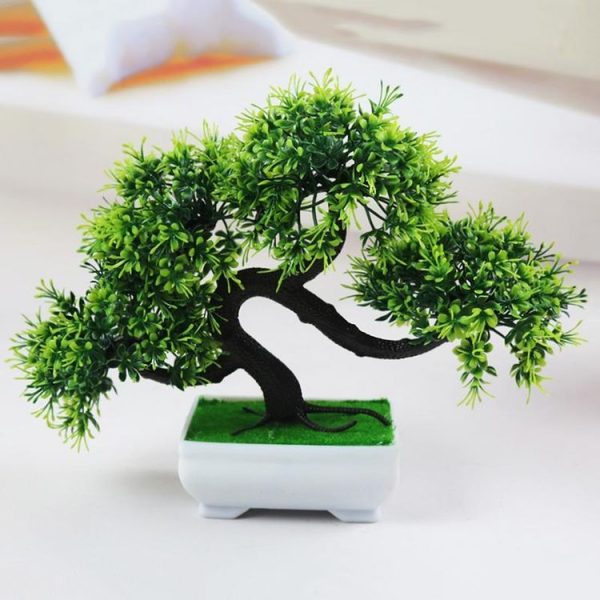 Simulation Welcome Pine Home Decoration Desktop Decoration (Green) - Image 2