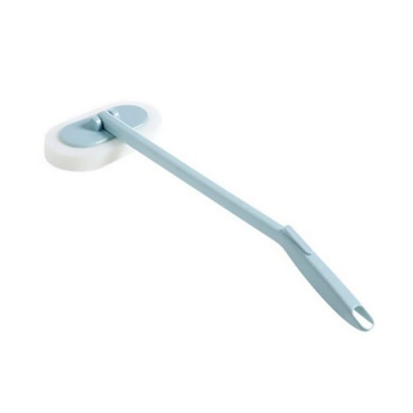 Long Handle Sponge Tile Bath Floor Brush Bathroom Supplies (Blue) - Image 3