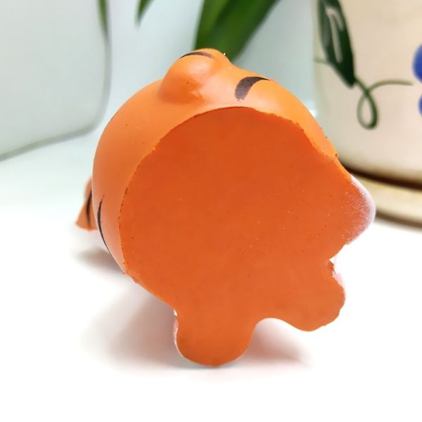 3 PCS PU Slow Rebound Tiger Cute Animal Mobile Phone Ornaments Fragrance Children Adult Decompression Toy Gift - Image 5