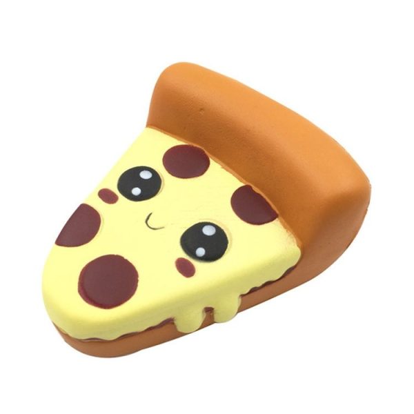 3 PCS Funny Cartoon Pizza Charm Decompression Relaxation Toy - Image 6