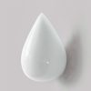 Creative Water Droplets Wall Hooks Home Decoration Resin Mural 3D Coat Hook Single Hooks Wall Hanger, Size: Big Size (White) - Image 2