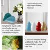 Creative Water Droplets Wall Hooks Home Decoration Resin Mural 3D Coat Hook Single Hooks Wall Hanger, Size: Big Size (White) - Image 4