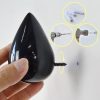 Creative Water Droplets Wall Hooks Home Decoration Resin Mural 3D Coat Hook Single Hooks Wall Hanger, Size: Big Size (White) - Image 7