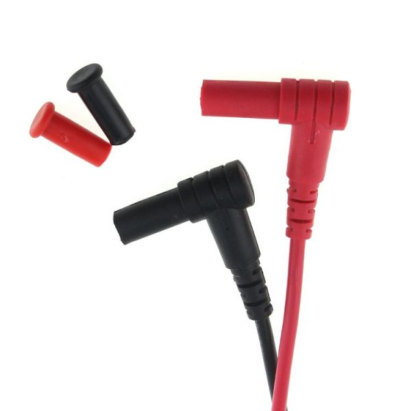 Chip Test Leads Component LCR Testing Tool Multimeter Tester Meter Pen Test Probe Lead Tweezers - Image 3