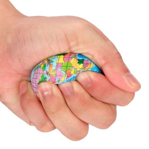 5 PCS World Map Squishy Doll Slow Rising Stress Relief Squeeze Toys, Size: 6.3cm - Image 3